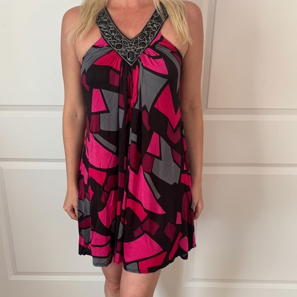 Arden B beaded flowy dress - Picture 4 of 5